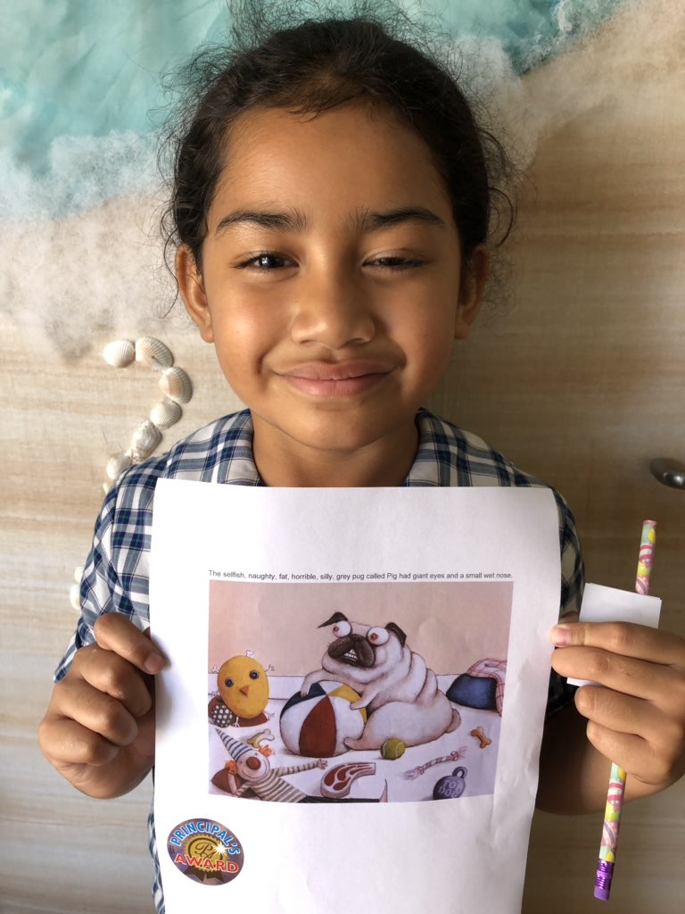 Students having fun playing with words to give a delicious description of young Pig the Pug <a href="/Trishcolley1/">Trish colley</a> <a href="/Mel_Macmillan/">Melanie Macmillan</a> <a href="/WarwickFarmPS/">Warwick Farm PS</a> <a href="/HelenKotevski/">helen kotevski</a>