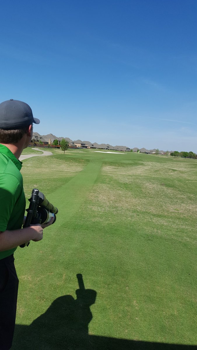 coachakers's tweet photo. Long drive by @B_Spragg !!!! #UNT #DonJanuary #GMG https://t.co/WV1Hqmss0D