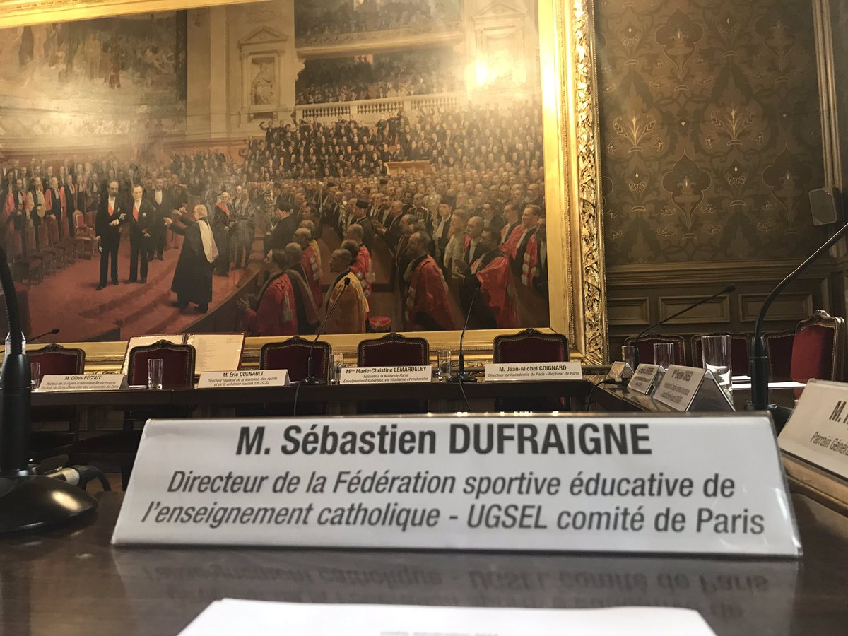 Comite de Pilotage Académique Génération 2024 #Paris2024 #TeamUGSEL #TeamUGSELParis