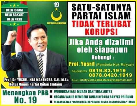 HJulkifliMarbun's tweet photo. #partaibulanbintang #Pilpres2019 #Pemilu2019 #eramas https://t.co/xXvFHObdE2