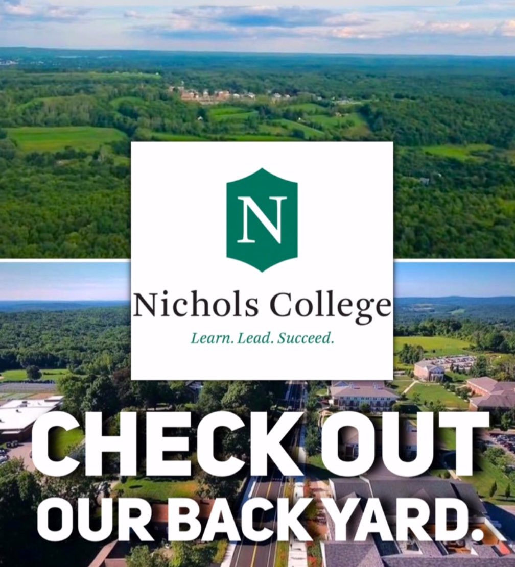 Come home to @Nichols_College. Attend our April 14 Accepted Students Reception and #BecomeABison. #JoinTheHerd #BisonPride #LearnLeadSucceed #WholeLeader nichols.edu