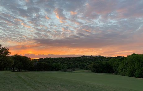 SHBusiness's tweet photo. We kicked off @InterFaceGroup #SHB19 with the 8th annual SHB Open Golf Outing at Barton Creek Resort & Spa! A big thanks to Winstar Marketing & @SingleDigitsInc for sponsoring a great morning of networking, socializing and golf! #studenthousing #studenthousingcre https://t.co/tGk8VpGdWy
