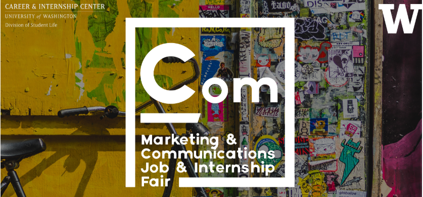 fostercareers's tweet photo. The annual Marketing and Communications Job &amp; Internship Fair brings up to 25 employers from varied industries seeking candidates interested in marketing and communications jobs or internships!

When: 1pm - 4pm Thursday, April 11
Where: Mary Gates Hall Commons https://t.co/DhqV1qF2MX