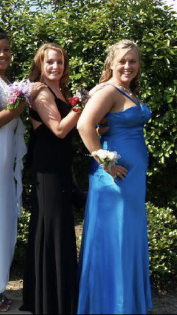hollymcabshire's tweet photo. ๐คฆโโ๏ธ Happy to have glowed up as the kids say! Iโm sure my generation started the tradition of taking pictures of your shoes! #NFHSProm #FalconThrowback @MsHosack @northforneyinfo https://t.co/kWKBd7Xg3F