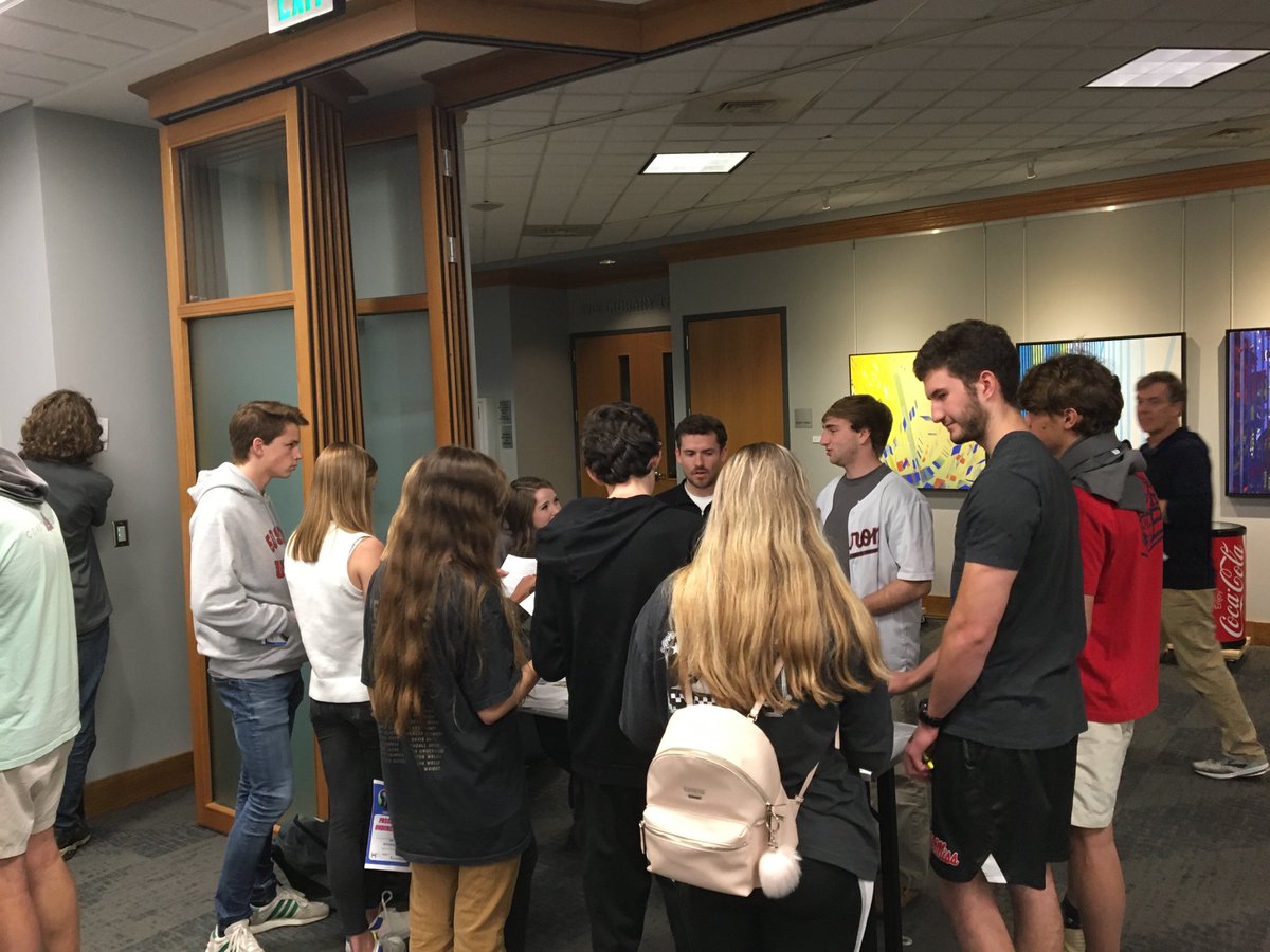 SChewPsych's tweet photo. Evaluations are in and #psychfriday was a huge success. Big thanks to @hooverlibrary and their awesome staff https://t.co/7bbERGdcdi