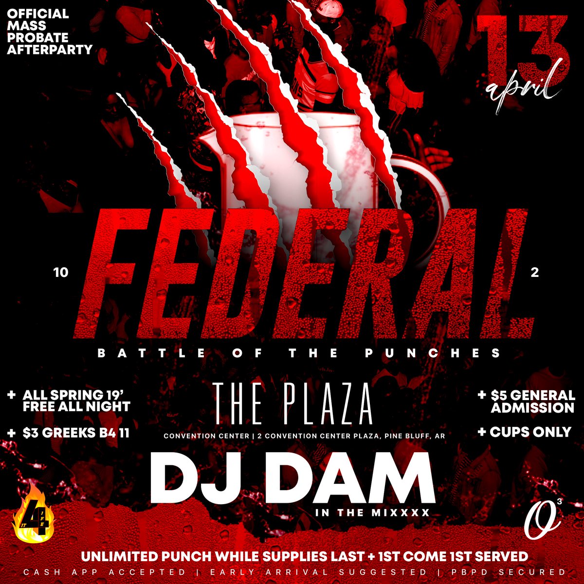 NateDaAfrican's tweet photo. ๐ OFFICIAL MASS PROBATE AFTERPARTY ๐ฅ itโs up #3Federal ๐ฅ๐ฅ๐ฅ https://t.co/6STdrFuDlP