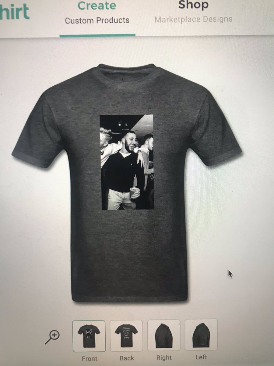 zachbabst's tweet photo. “Hey everyone. I wanted to sell shirts in memory of Nick, if you want one just message me size and design and I will let you know by the weekend how much they will be, they should not be more than $15 ! #ILMONF” https://t.co/wFAzSXSzQq