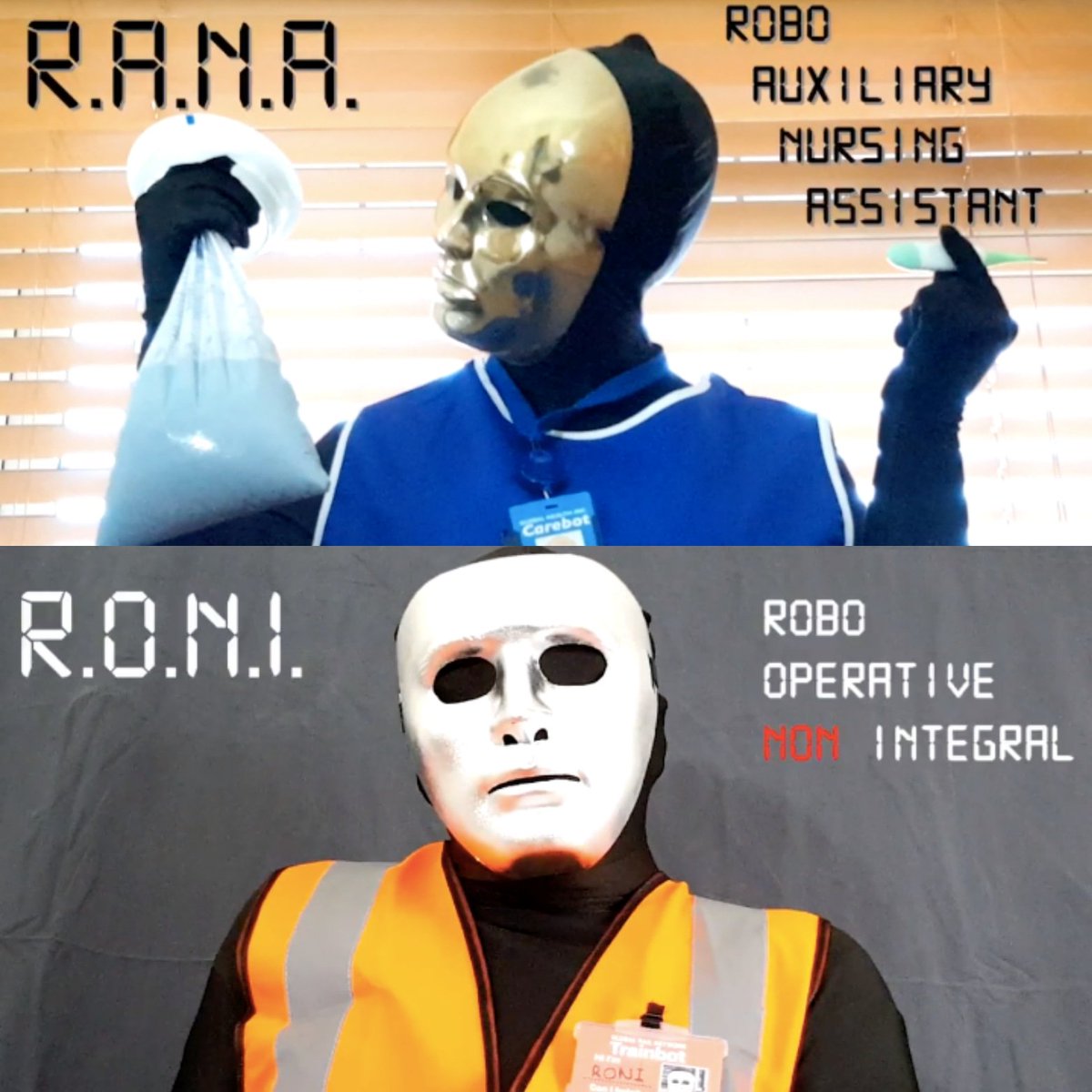BotsNextDoor's tweet photo. Not long now folks! The #robots are coming! Ep1 #AI #websitcom @BotsNextDoor is just hours away! Be the 1st to see it - head to https://t.co/zZqgL9n8X2 and become a fan @punkanary @thecomedycrowd #robotcomedy
#netflix #comedycentral #netflixuk #bbccomedy #bots
#lovedeathrobots https://t.co/8WANvxA0bq