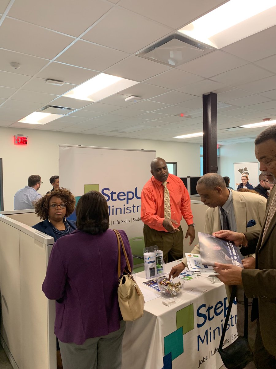StepUpMinistry's tweet photo. We are feeling motivated by community collaboration today with the opening of @OakCityCares because we know we can't do this on our own. #MotivationMonday #WeStepUp #EndHomelessnessWake https://t.co/Eux4FwiGJd