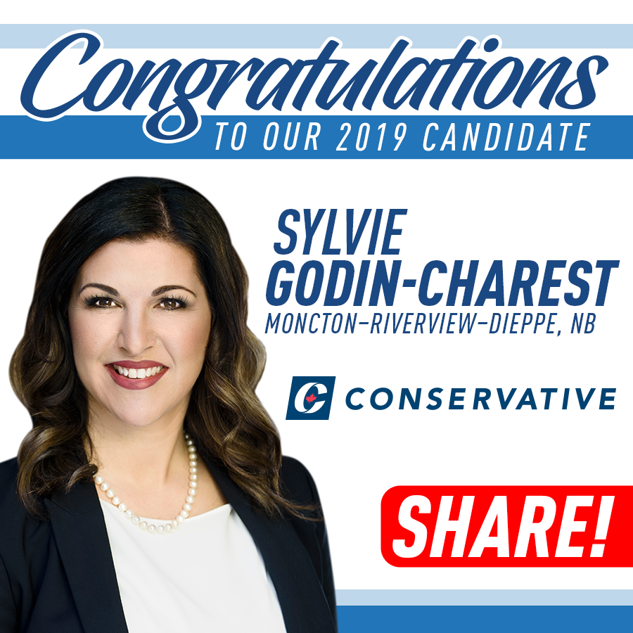 Welcome Sylvie Godin-Charest to the Conservative Team! The momentum is building for our positive Conservative vision - RETWEET the good news!

#cdnpoli