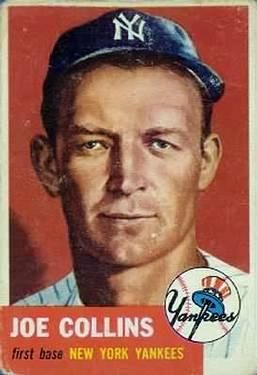 #baseballcards #memorabilia  9 - Joe Collins - New York Yankees