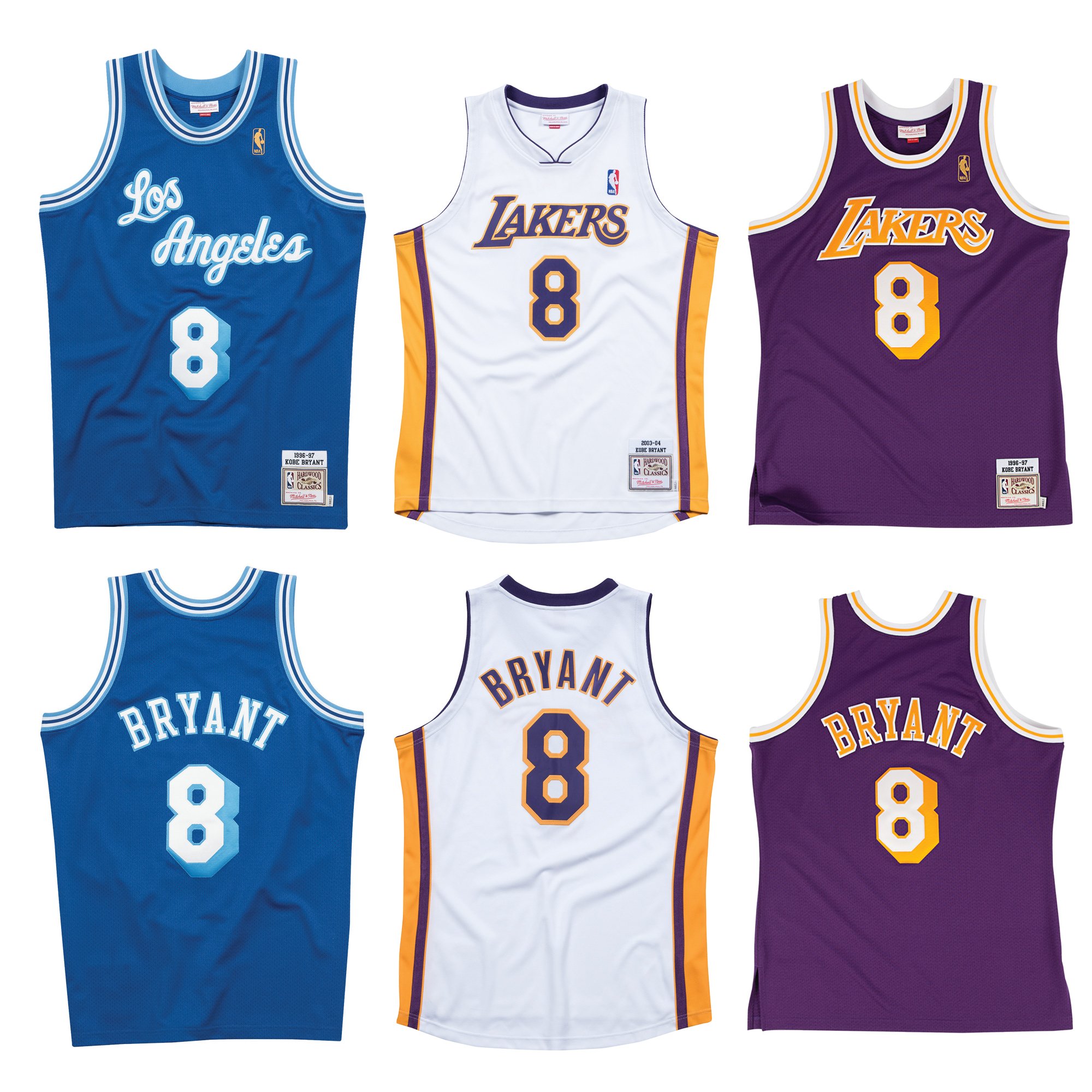 mitchell & ness kobe jersey