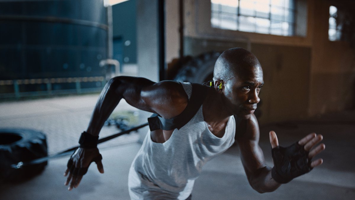 Sennheiser's tweet photo. Spring is sprung. Give your morning run the deeper sound experience it’s been missing with #CXSPORT. #spring #springissprung https://t.co/9nDGYINB9Q