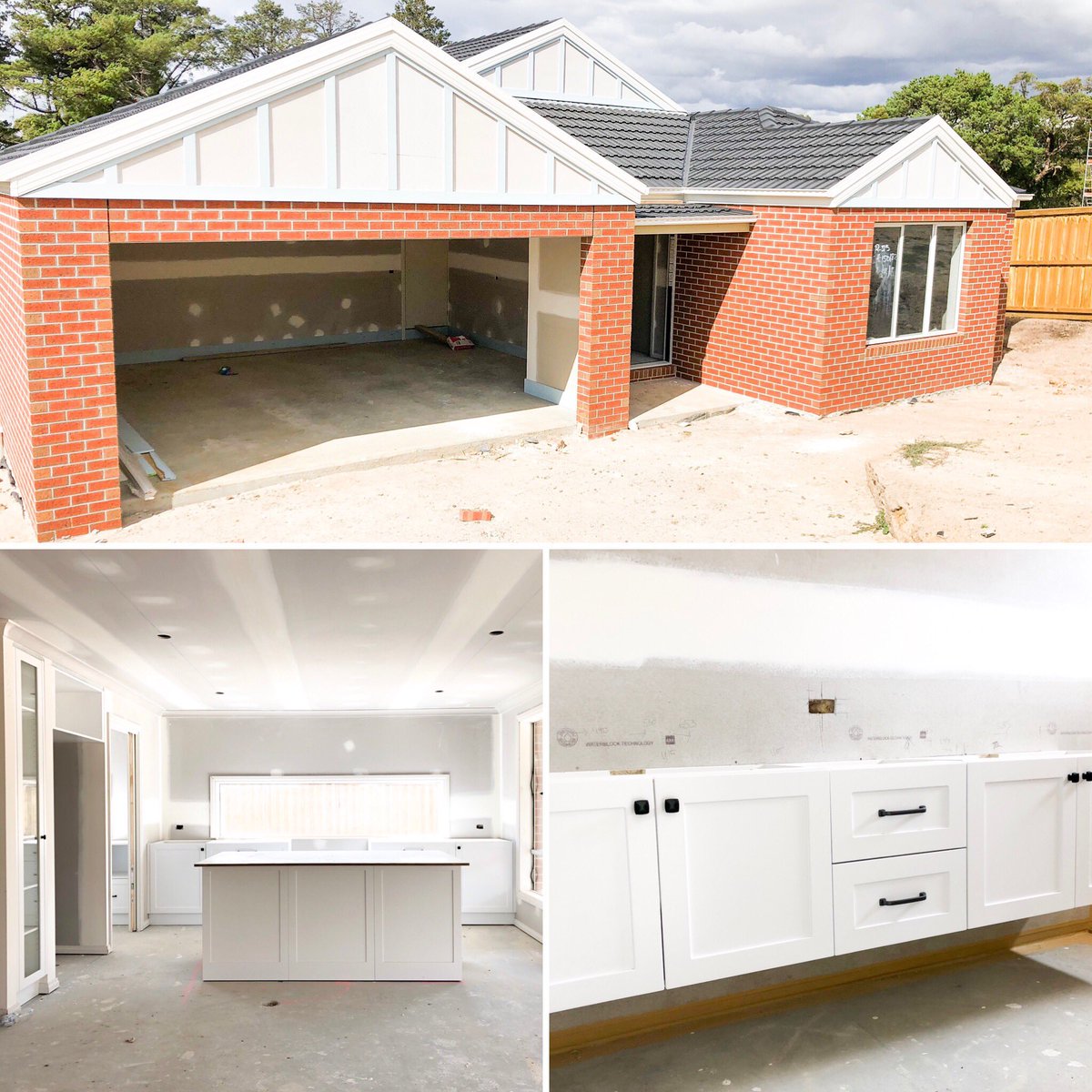 EliteBuildingPL's tweet image. Very exciting times here with painting ready to commence! The cabinetry is in and looking absolutely beautiful. And how stunning is the brickwork?! 

If you are looking to build your dream home, call Rebecca on 0408326965. Click here for more info: ow.ly/UTxpX