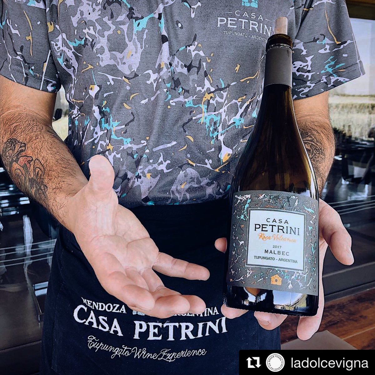 Thanks for your recommendation, you lovely people of @ladolcevigna! 🙌🏻🍷🍇 Malbec Mondays! You’re looking at one of my favorite Malbecs coming out of #Mendoza, Argentina: Casa Petrini’s Roca Volcanica - fruity and earthy, fresh with a touch of minerality. Well done @casa_petrini!