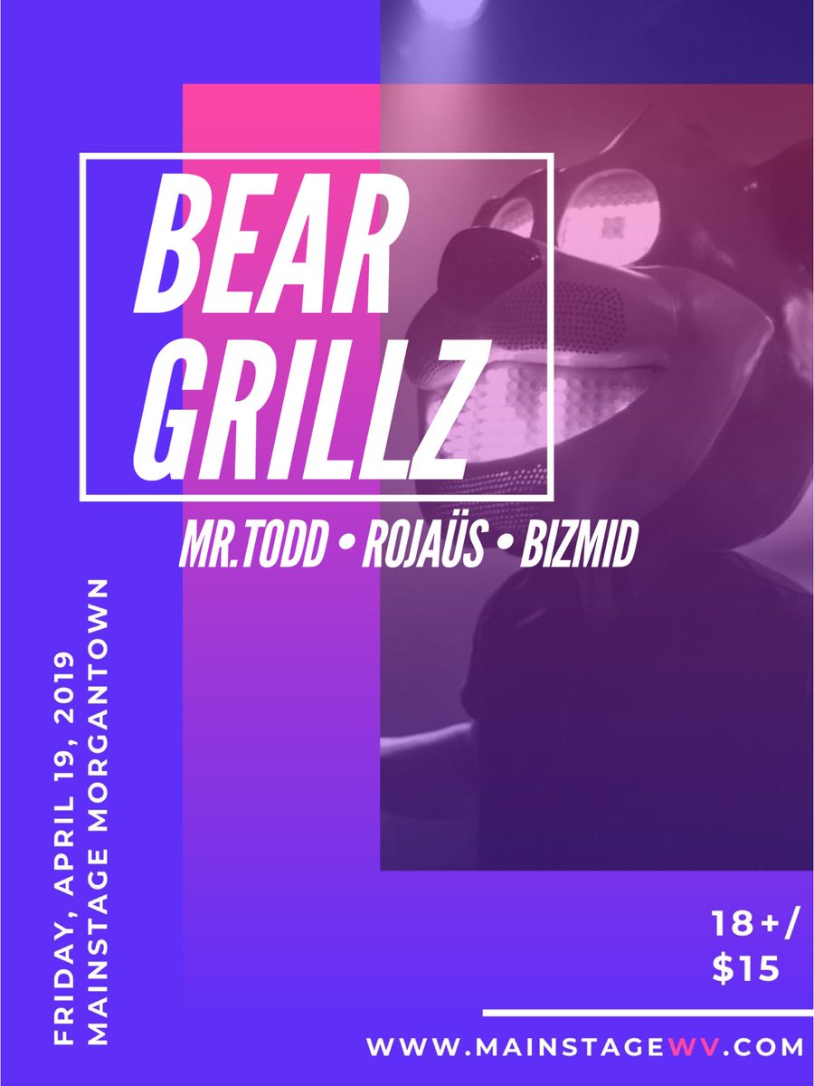 saraaabitchesss's tweet image. My girl @CharbabyClayton on the beautiful artwork for the openers!! Hit me up for hard copies to @itsbeargrillz at @MainstageWV or go to my bio for the online link 🐻🙌🏼