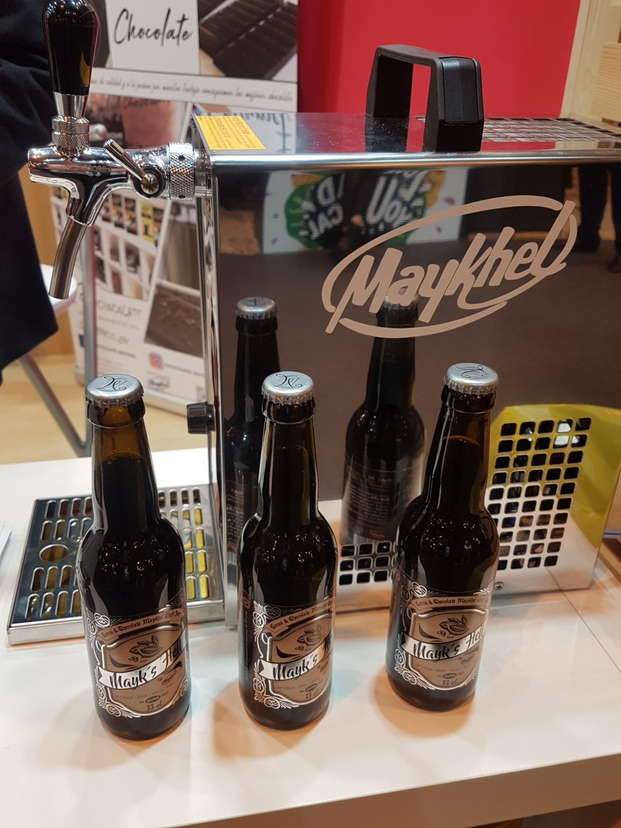 HellMayk's tweet image. Hoy en #sg19 la estrella ha sido nuestra #cervezaartesanal de cacao y chocolate.
#stout #glutenfree #cratfbeer #cerveja #pivo #bier #birra #biere