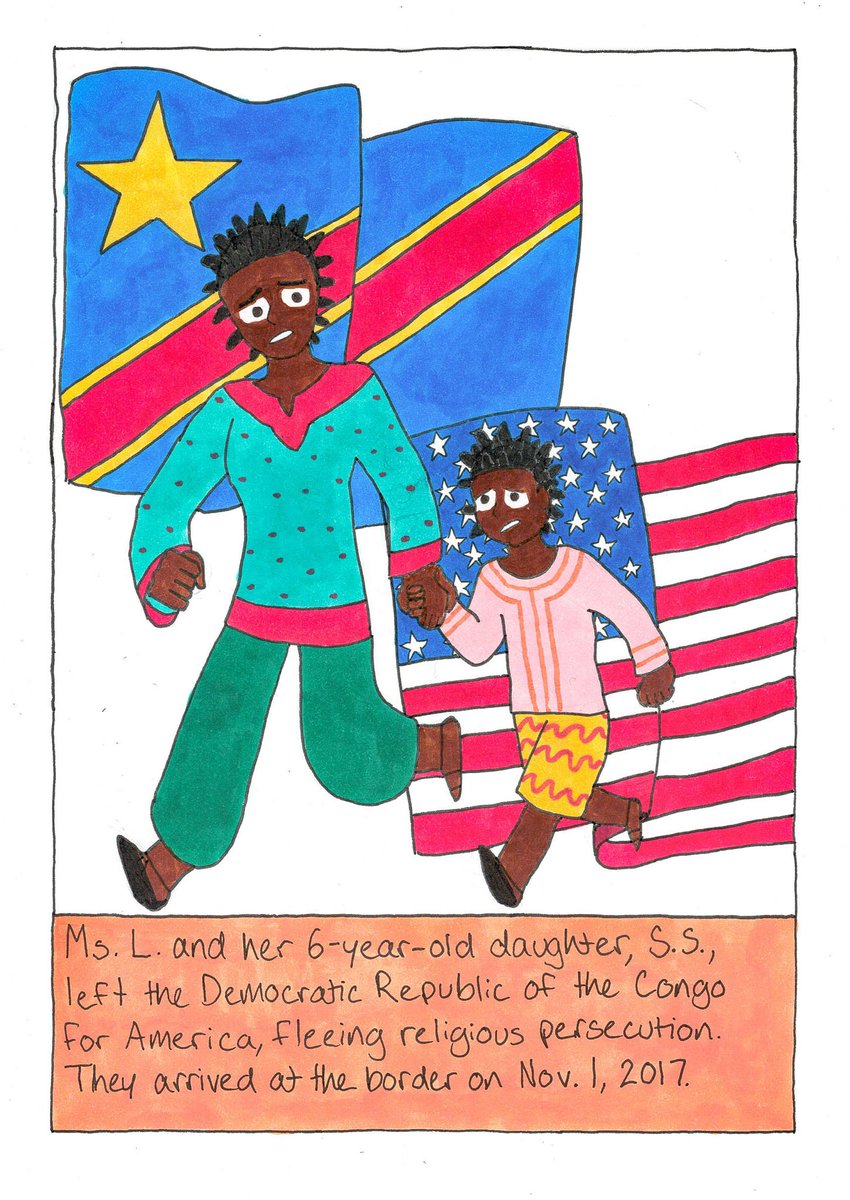 RumbleComics's tweet image. The President is pushing to restart his policy of intentional family separation at the border. So I’m RT'ing my comic about @ACLU’s fight to put that policy to an end.