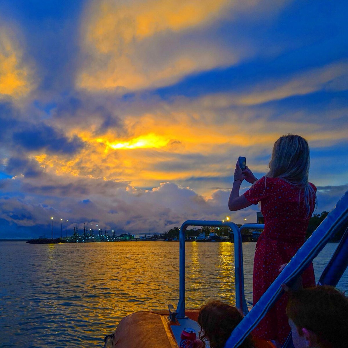 seadarwin's tweet photo. Corker of a sunset last night on Darwin Harbour! https://t.co/x1h4NwAAFx