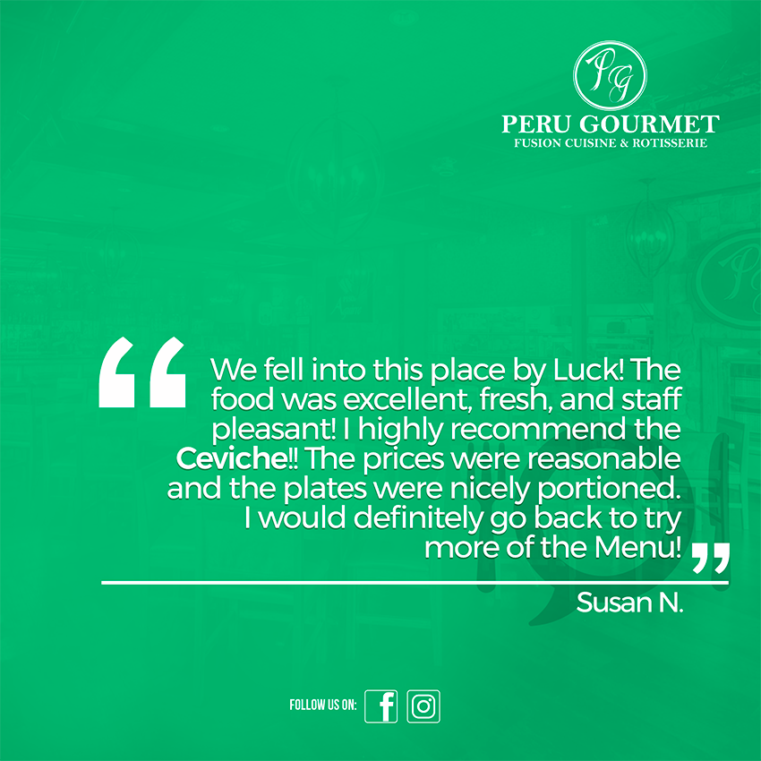 PeruGourmetTX's tweet photo. It's always rewarding to read about your happy experiences. Thank you! 😄🇵🇪

Visit us: 
➡ 2425 NE Green Oaks Blvd. Arlington TX 76006
📞 (682) 706-3860
https://t.co/1hSN1Fg0Zb https://t.co/q7bgpT0RHs