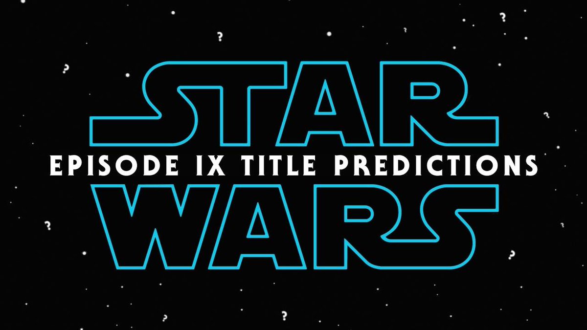 starwars_verse's tweet photo. What's your prediction?
#StarWars #StarWarsEpisode9 #StarWarsFan #StarWarsTheLastJedi #TheLastJedi #StarWarsCelebration https://t.co/Ch5bpW0GWF