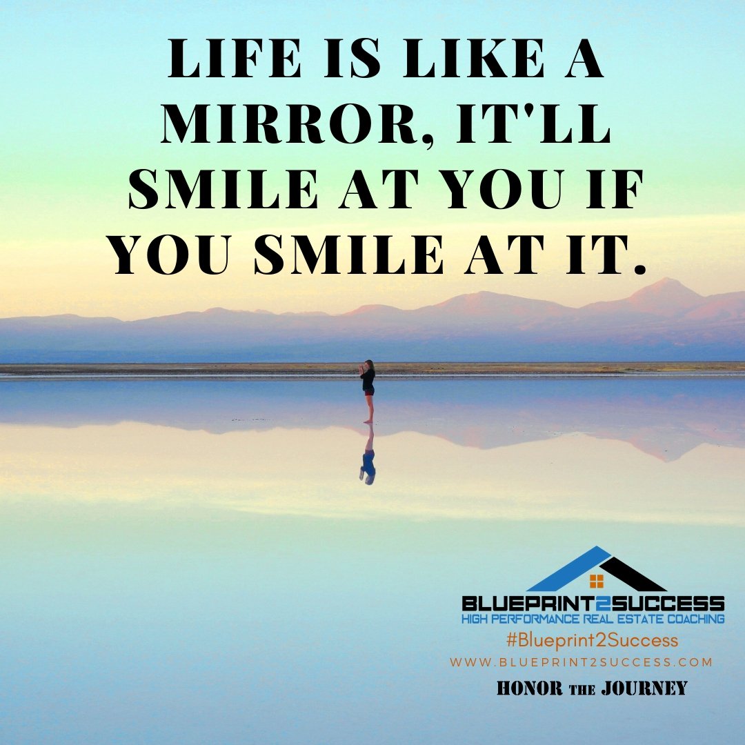 BlueP2Success's tweet photo. Keep on smiling! :) Make it a great week.
#Smile #Life #Blueprint2SUCCESS #B2S
#RealEstateCoaching
#BuildALife #RealEstate #Realtor
#Coaching #ThoughtsToBuildOn https://t.co/A8Np15jCX3