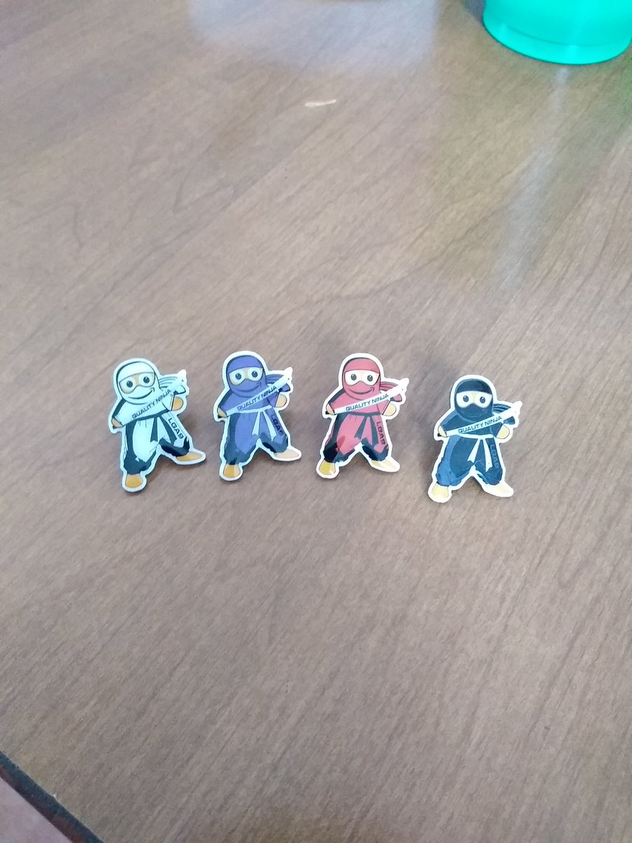galvngear's tweet photo. #Amazon #qualityninjas these ninjas represent weeks of consecutive work without any errors. #redninja #whiteninja #purpuleninja #blackninja https://t.co/JMxcaUrtZp