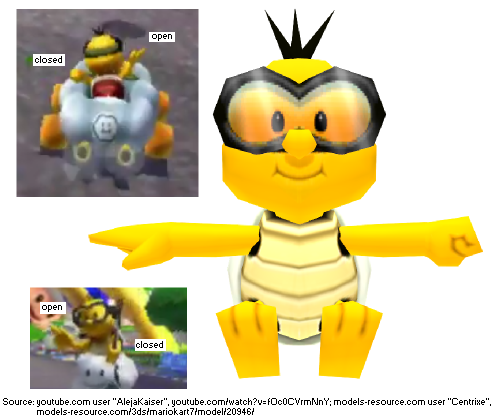 Supper Mario Broth on X: In Mario Kart 7, the Lakitu driver's