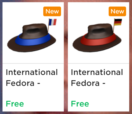Lord Cowcow On Twitter Hey Some Good Looking Free Stuff - roblox free item how to get the international fedora