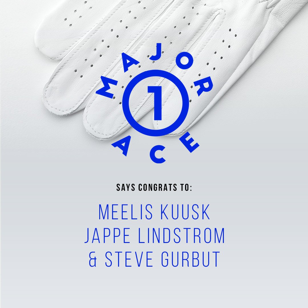 _majorace's tweet image. We said there were only gonna be 2 winners but we're now congratulating 3. Why? Because we can! So congrats @kuusevana @jampetti &amp;amp; @gurby78 We'll DM you guys! Didn't get lucky (again)? Don't cry and rest assured that our upcoming Kickstarter will turn that frown upside down! 🙂⛳️