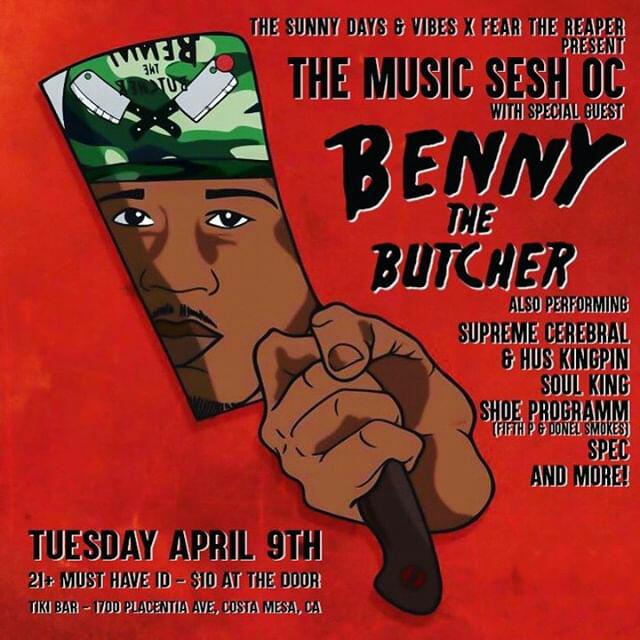 THEE ODYSSEY CONTINUES...!!
TOMORROW NIGHT! CATCH ME BRINGING THE ALCHEMIC EQUATION TO COSTA MESA, CA !
🍄🍄🍄
.
I'LL BE OPENING UP FOR <a href="/BennyBsf/">BENNY THE BUTCHER</a> 🔪🔪🔪 ROLL UP!
#monzarmy #bennythebutcher🔪🔪🔪 #griseldarecords #costamesa #orangecounty #dowhatyoulove #hussle #gnostic #odyssey