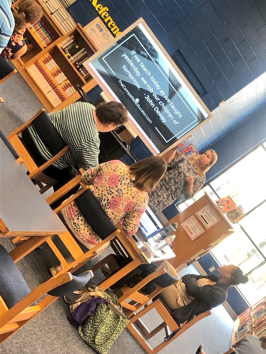 RoyalElementary's tweet photo. April Staff Meeting Topic- “Making the Most of Q4: Try Something New”! ✅Thanks to teacher leaders for sharing tools and strategies to continue our push to Raise the BAR! 📈#RESknights #RaisingtheBAR #lastbell #studentengagement #CelebrateMonday #teachersLEAD https://t.co/n70np1gER1
