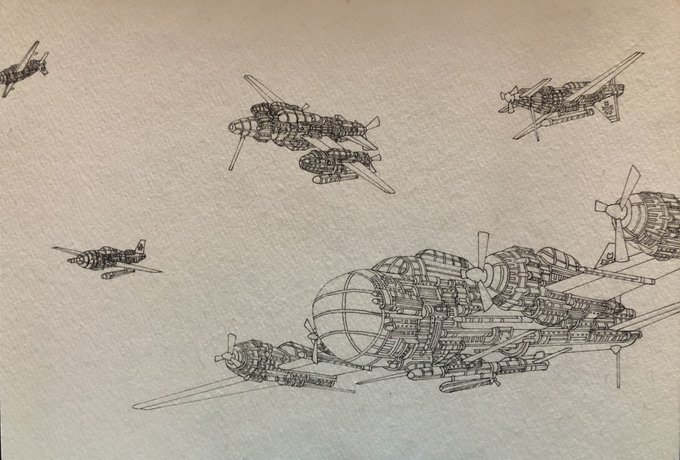 ペン画完成しました! 
