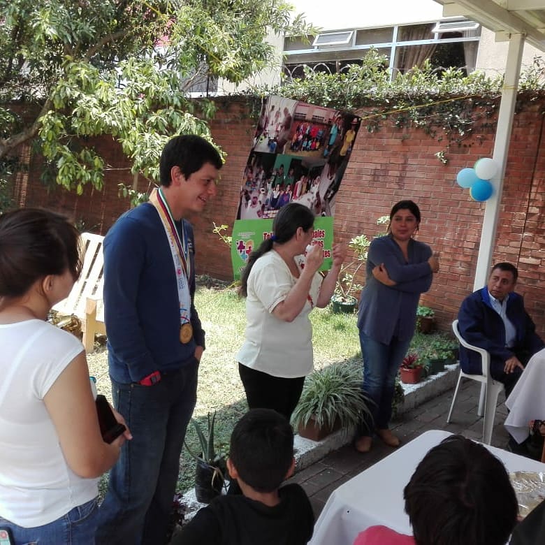 Ante la presencia de familiares y amigos, el atleta recibió las muestras de cariño después de su actuación como uno de los 25 representantes de Guatemala en el evento deportivo más grande del planeta. #WorldGamesAD #ConocealosDeterminados #ApoyaalosCampeones #EligeIncluir