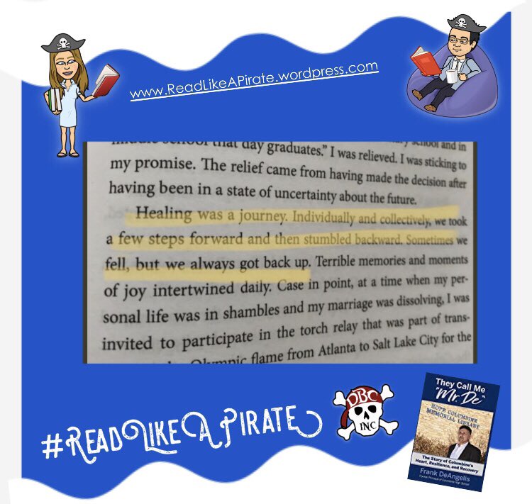 Sometimes even baby steps toward recovery are difficult.  #TheyCallMeMrDe @FrankDiane72 @Greg_Moffitt #tlap @dbc_inc #readlikeApirate