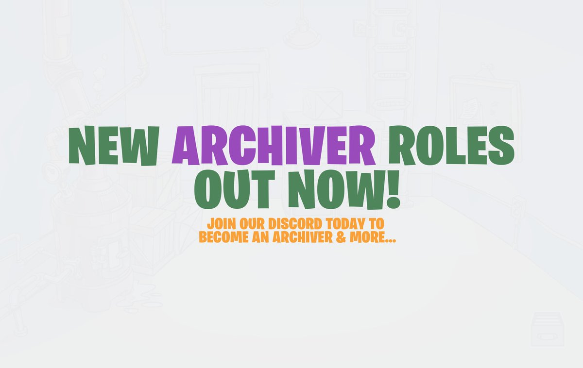 TheRArchives's tweet photo. Hey everyone, it's nice to be back! 👋

We've recently brought out new Archiver roles, so for those who Archive frequently, you can now go up the ranks! ⬆️

Along with that, updates and more events will be coming soon! 🥳

Join our Discord here: https://t.co/w1rgElbpa1 https://t.co/gK0XvPyAUU