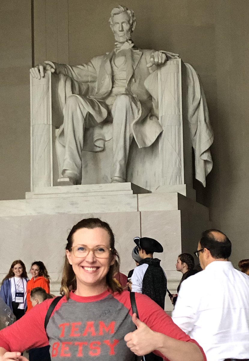 MONUMENTAL DEVELOPMENT: <a href="/betsyademusic/">Betsy Ade</a> gets a surprise last minute chair turn! Honest Abe is tuned in to the battle rounds. Do they make #teambetsy shirts in his size? #nbcthevoice #teamlegend <a href="/NBCTheVoice/">The Voice</a> <a href="/johnlegend/">John Legend</a> <a href="/wkstrangers/">Betsy Ade & the Well-Known Strangers</a>