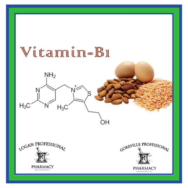 LoganProPharm's tweet photo. Vitamin B1 is April's Vitamin of the Month!

#VitaminB1 also known as Thiamine, enables the body to use carbohydrates as energy.

Throughout April we will be bringing you more fact, tips, foods and our Professional thoughts on Vitamin B1!

#LoganGorevilleProf #Pharmacy https://t.co/PzJeKftUI9
