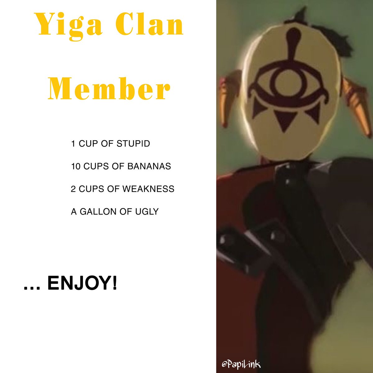 PapiLink's tweet image. King at recipes:)