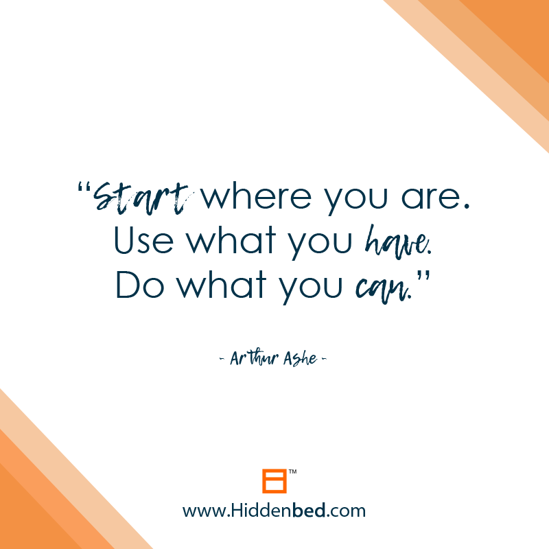 Hiddenbed's tweet photo. Start where you are. 👍😘

#inspiration #motivation #hiddenbed #spaceupyourlife #spacesavingdesign #spacesaver #smallspace #tinyhouse #apartmentlife #studioapartment #modern #moderndesign #bed #design #bedroomdesign https://t.co/hZMU8GlDew