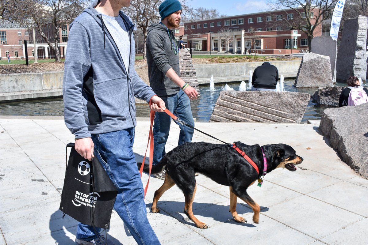 UNLootd's tweet photo. We had perfect weather for our #SuicidePrevention Walk on Sunday! Some furry friends joined the cause. ❤️🐶

You can still donate until June 30th at https://t.co/ikFpKDhhhp. #UNL @UNLincoln https://t.co/mT9qZJAtme