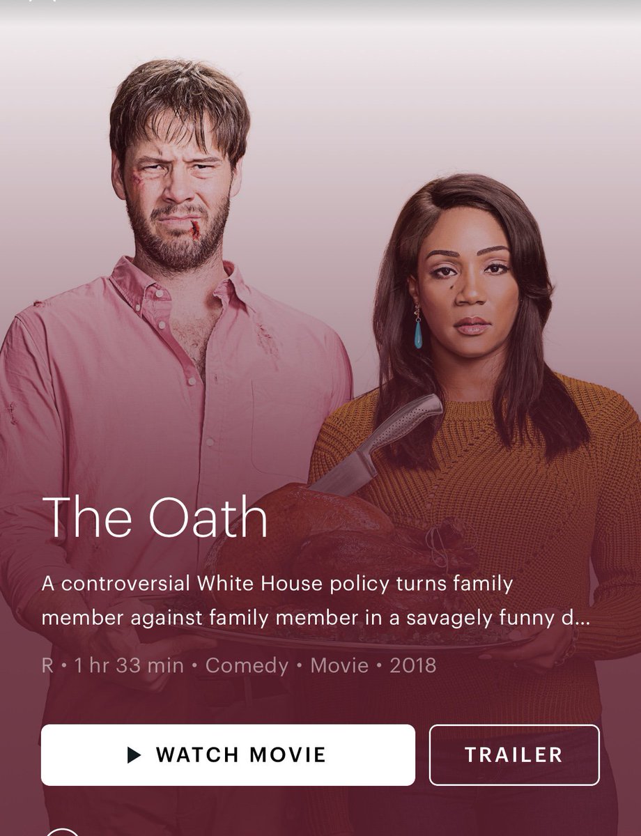 Need some <a href="/ikebarinholtz/">Ike Barinholtz</a> and <a href="/TiffanyHaddish/">Tiffany Haddish</a> laughs?  <a href="/TheOathMovie/">The Oath Movie</a> is now available to stream on <a href="/hulu/">Hulu</a> hulu.tv/2WOou14