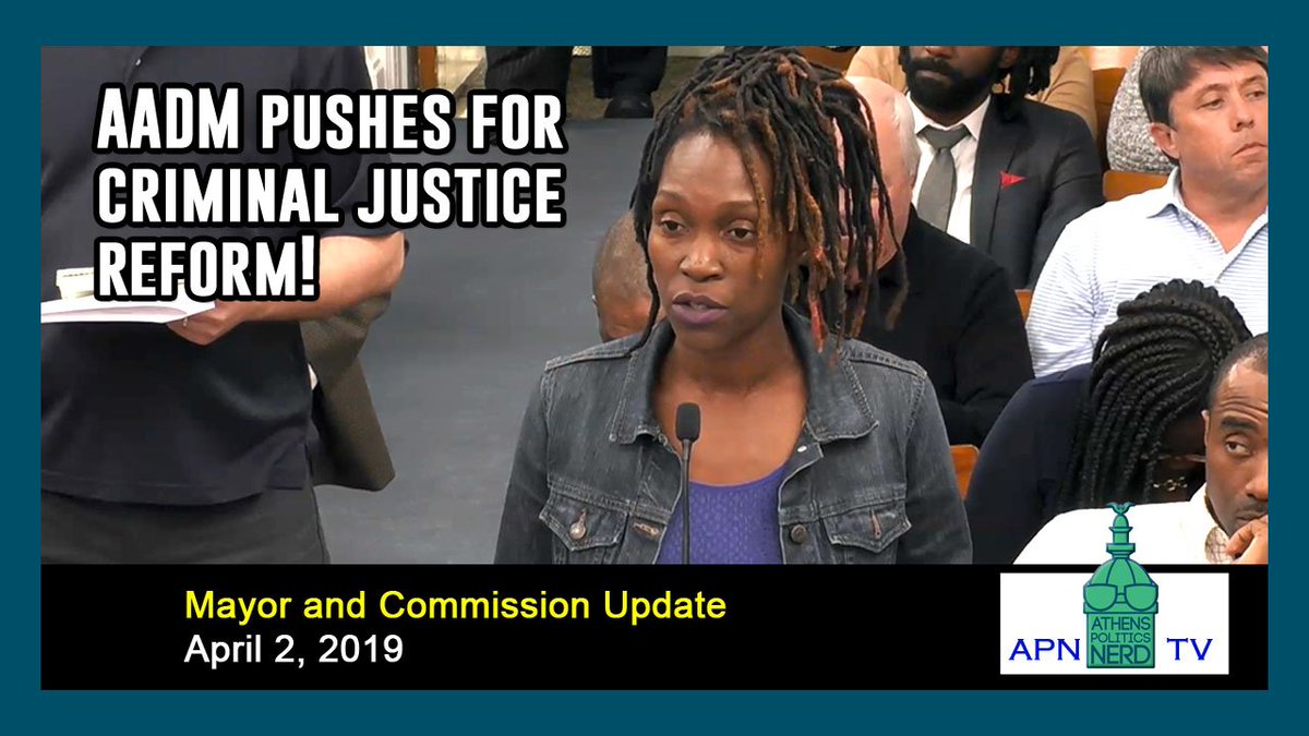 NerdAthens's tweet photo. The mayor and commission feel the pressure as the Athens Anti-Discrimination Movement shows up and speaks out for criminal justice reform!
@aadmovement706 #CriminalJusticeReform #EndCashBail

Watch here: https://t.co/TnGIeKAcUZ https://t.co/MVizLEz40T