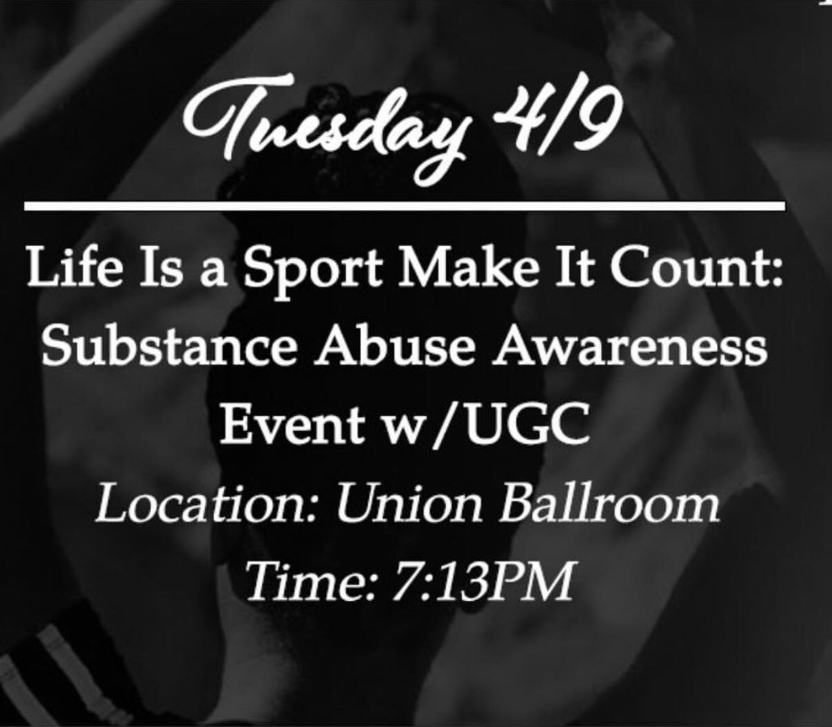 UofA_SIA's tweet photo. Join us Tomorrow as UGC partners up with the ΛΘ Chapter of Delta Sigma Theta Sorority, Inc. to discuss Substance Abuse Awareness. Let’s discuss the signs and how we can help others. #HopeToSIAThere https://t.co/kq2WNcke1S
