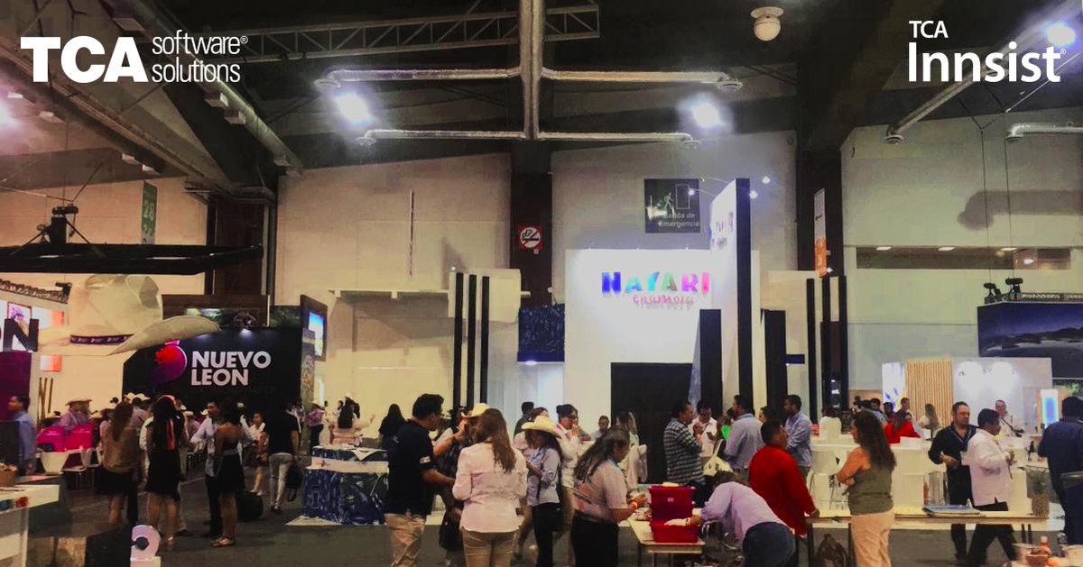 TCAInnsist's tweet photo. El equipo de @TCAsoftware presente en el #TianguisTurístico2019 llevándose a cabo en la hermosa ciudad de Acapulco, Guerrero.

#Hoteleria #Turismo #Mexico #VisitMexico #Hotel #Software #SoftwareHotelero #TCAInnsist #SistemaHotelero #Sistema https://t.co/DzFlL4DbHG