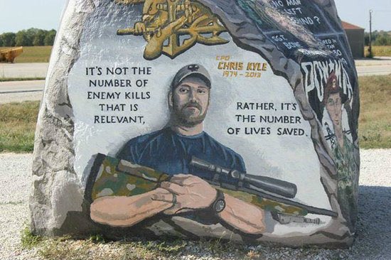Happy Birthday Chris Kyle  An American Hero  Thank you! 