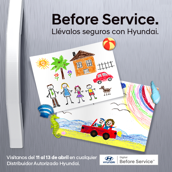 HyundaiMotorMex's tweet photo. Con #BeforeService, nuestros expertos harán una inspección gratuita de 10 puntos de seguridad a tu vehículo. ¡Te esperamos! Del 11 al 13 de abril en cualquier Distribuidor Autorizado #Hyundai.
Términos y condiciones en: https://t.co/HB01QQbwEM https://t.co/NferuYdWGD