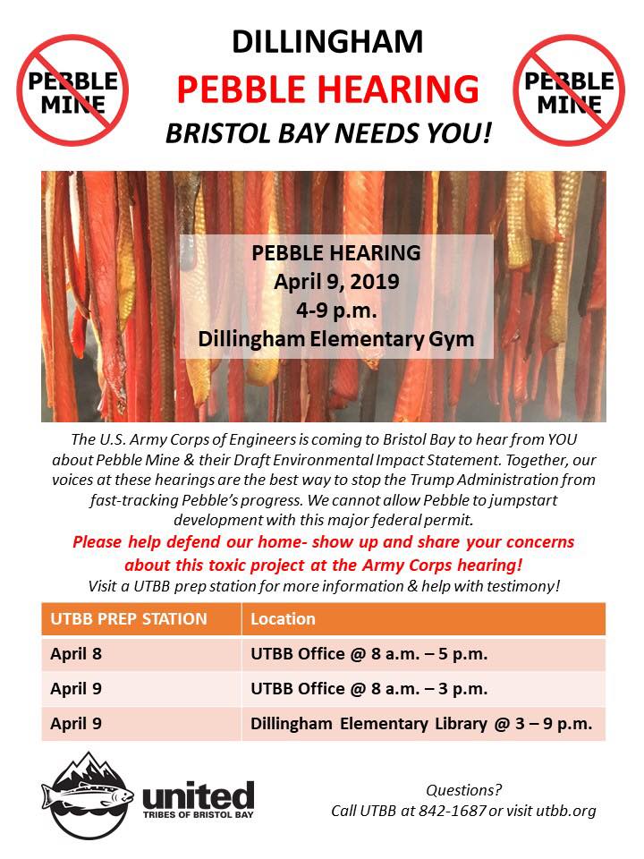 TrusteesForAK's tweet photo. #Dillingham, Alaska. You're up tomorrow! This could be your last chance to say no to the proposed Pebble mine, and to protect the Bristol Bay watershed, and Alaska water, fish, &amp; ways of life. #SaveBristolBay
https://t.co/3SgzpIuXxt https://t.co/y16nnVgeIa