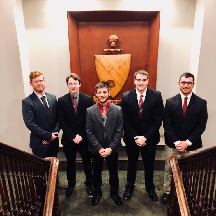 We are proud to introduce the newest Brothers of AGR:

Dane Dahlinghaus
Michael Kluchar
Ross Buscemi
Kyle Verhoff
Adam Cutlip

#ToMakeBetterMen #AlphaGammaRho #AGR #OSU #OhioState #gogreekosu #osugreeklife #gogreek #greeklife