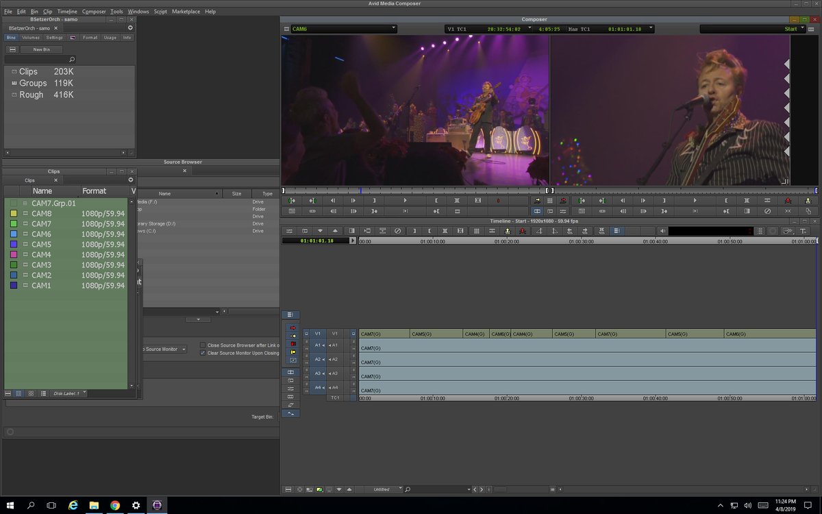 Giving <a href="/Avid/">Avid</a> <a href="/MediaComposer/">Avid Media Composer</a> #Cloud a whirl running on <a href="/Azure/">Microsoft Azure</a> thanks to the free trial they're dishing out! Comes loaded with some test media too!! So far so good, bit of frame dropping on my side of things, but I'm running it on Wifi on my Macbook Pro! #MediaComposerCloud